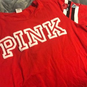 Red vspink shirt